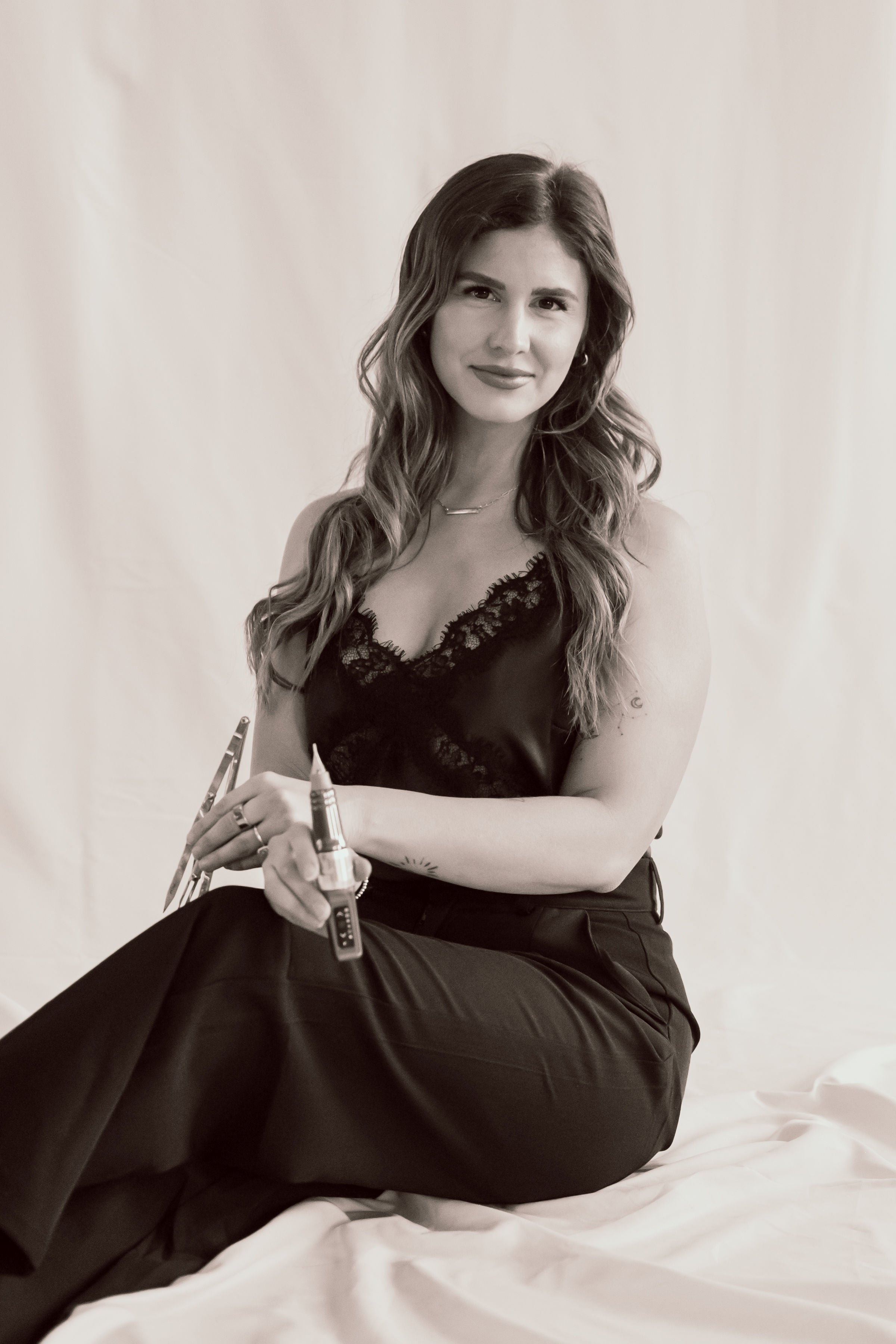 Microblading results at Level Aesthetics -- natural-looking semi-permanent brow shaping