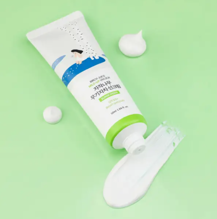 Round Lab Birch Mild-Up Sunscreen Spf 50+ image 1