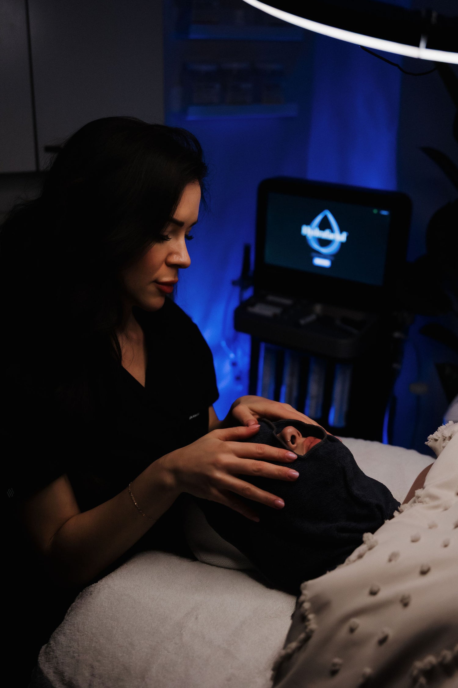 HydraFacial treatment at Level Aesthetics -- deep cleansing, extraction, and hydration facial