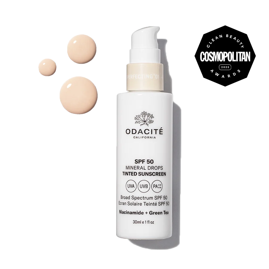 SPF 50 Tinted Mineral Drops Flex-Perfecting® Sunscreen Niacinamide + Green Tea